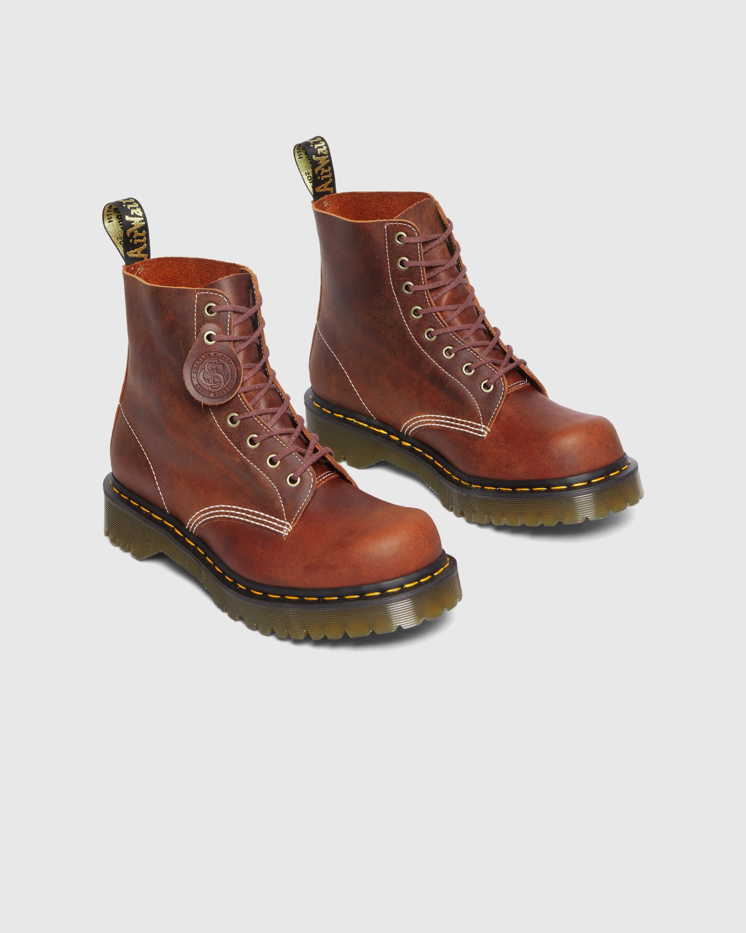 Dr. Martens – 1460 Pascal Heritage Tan Phoenix - Boots - Brown - Image 2