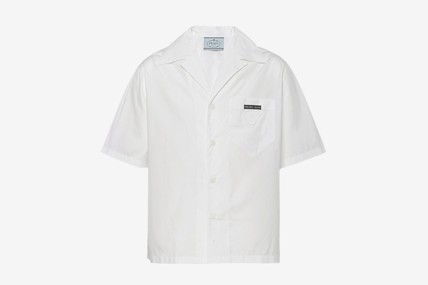 Short-sleeved Poplin Shirt