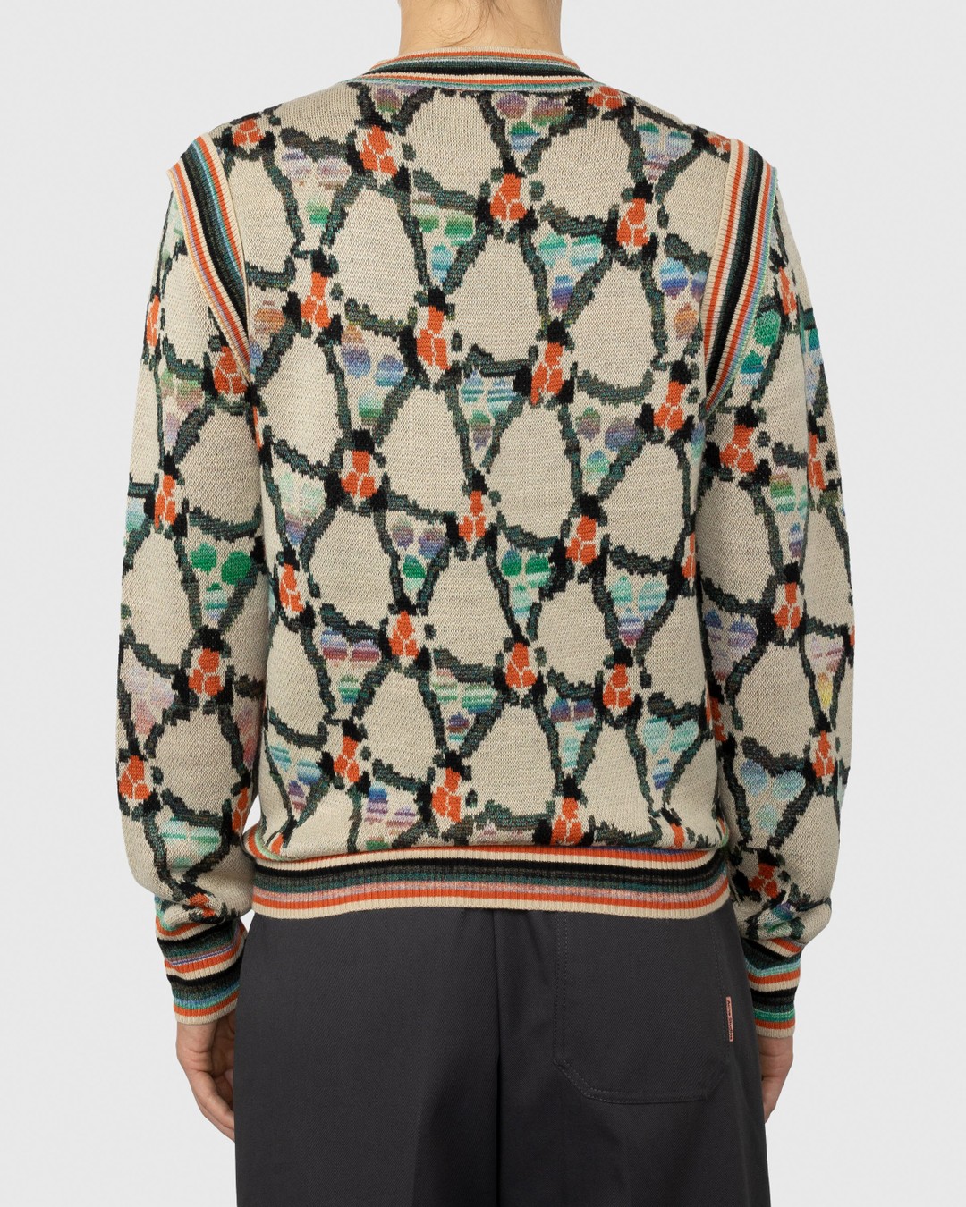 Acne Studios – Wrapped Sweater Beige - Knitwear - Multi - Image 4