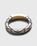 Maison Margiela – Two-Tone Embossed Ring Silver - Jewelry - Silver - Image 3