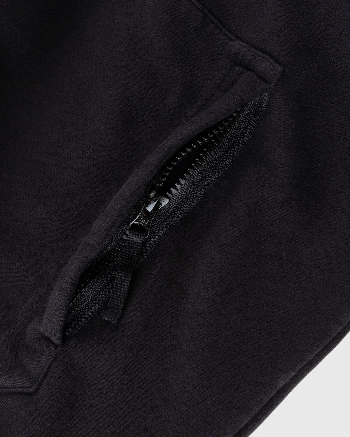 Stone Island – Garment-Dyed Fleece Hoodie Black - Sweats - Black - Image 6