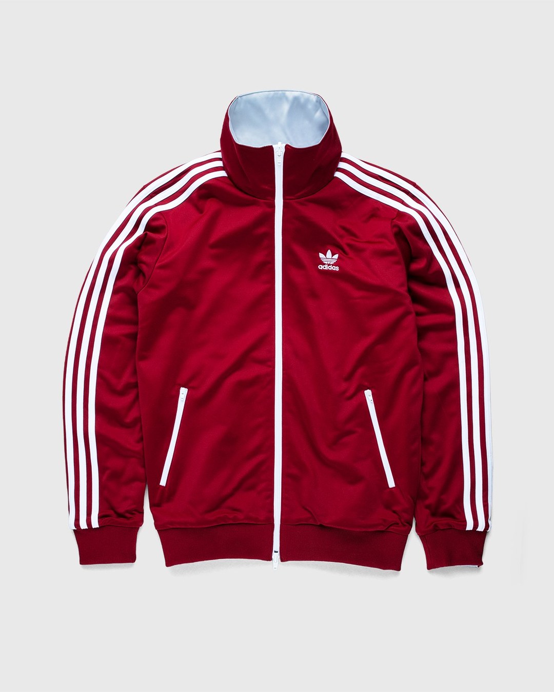 adidas Originals x Human Made Firebird Track Top Burgundy