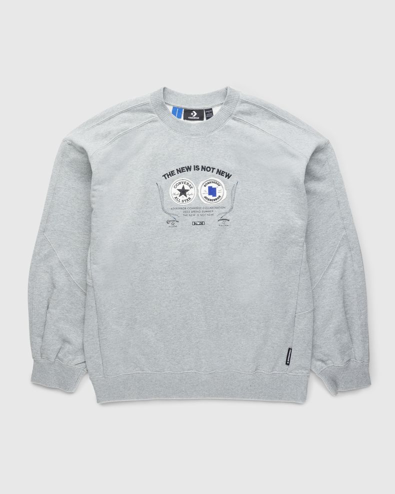Shapes Crew Sweatshirt Vintage Grey Heather