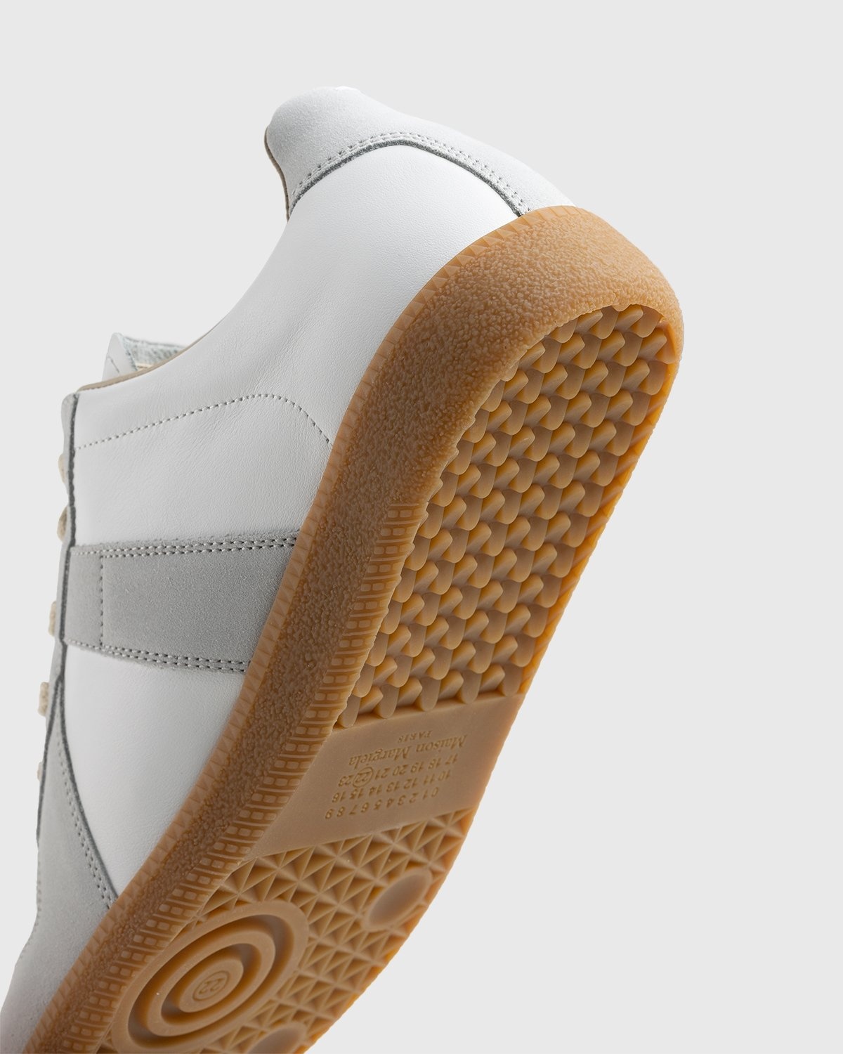 Maison Margiela – Calfskin Replica Sneakers Light Grey - Sneakers - Grey - Image 5