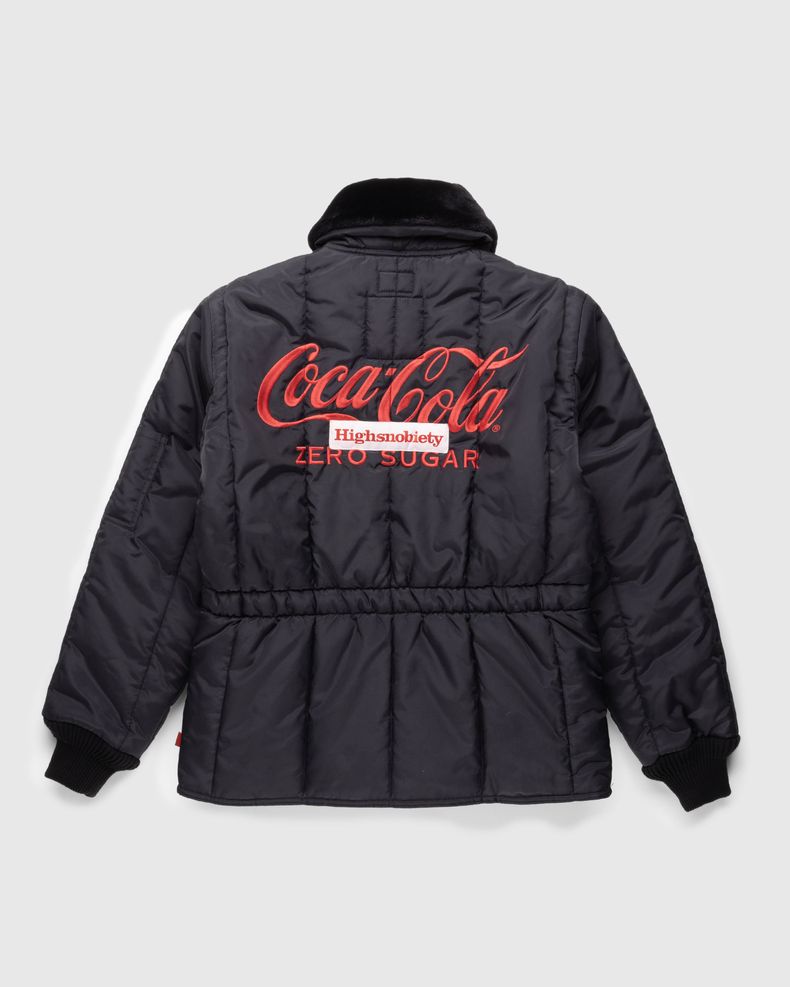 Highsnobiety x Coca-Cola Zero Sugar – RefrigiWear Iron-Tuff® Polar Jacket Black