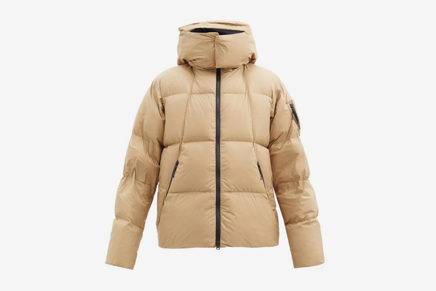 Spur Hooded Puffer Jacket