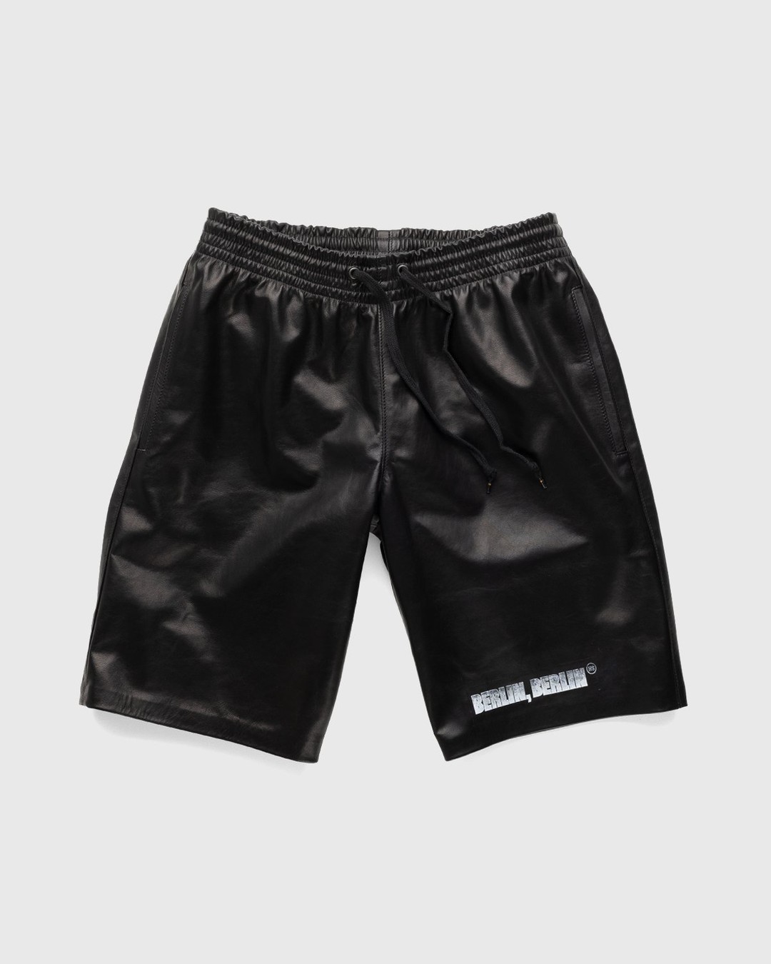 Highsnobiety x Butcherei Lindinger – Shorts Black - Bermuda Cuts - Black - Image 1