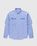"Neu York Neu York" Double Sleeve Shirt Blue
