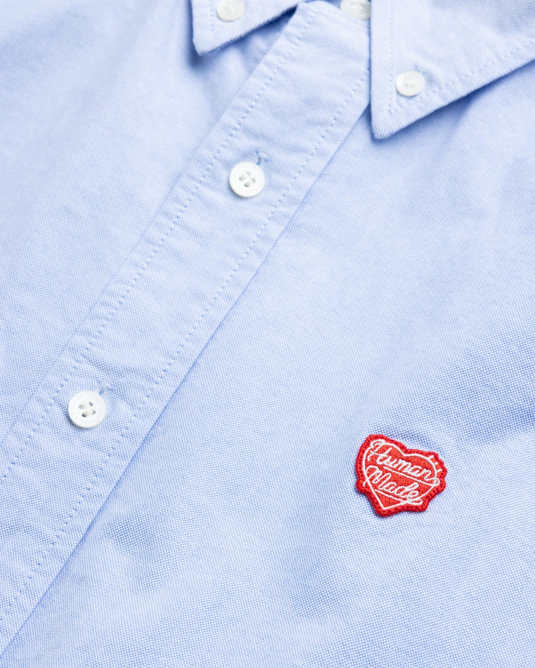Human Made – OXFORD B.D L/S SHIRT Blue | Highsnobiety Shop
