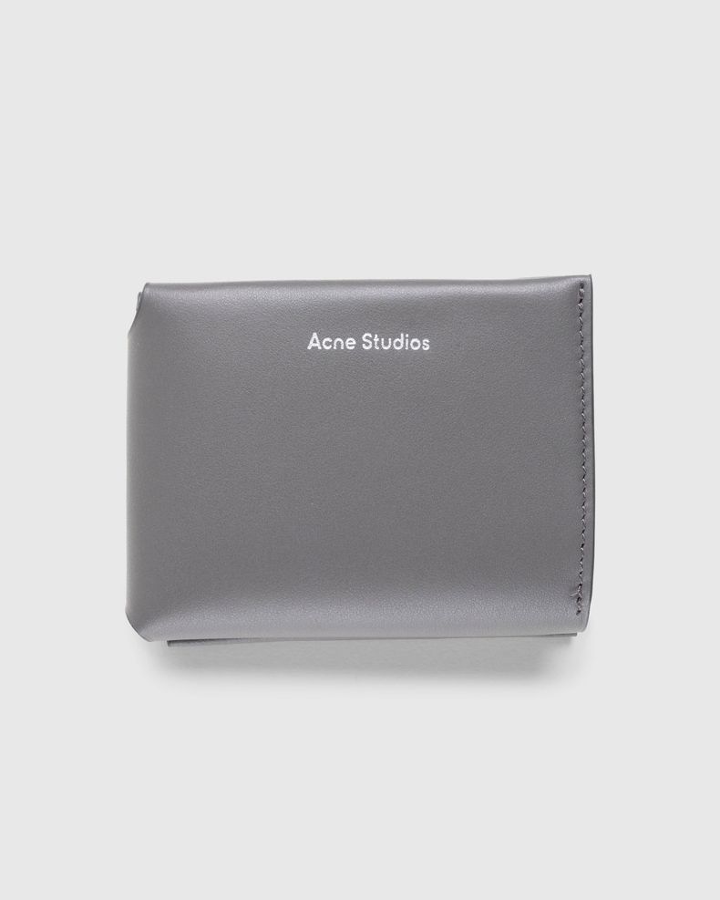 Acne Studios – Folded Card Holder Dark Grey
