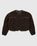 Fluffy Overcoat Brown