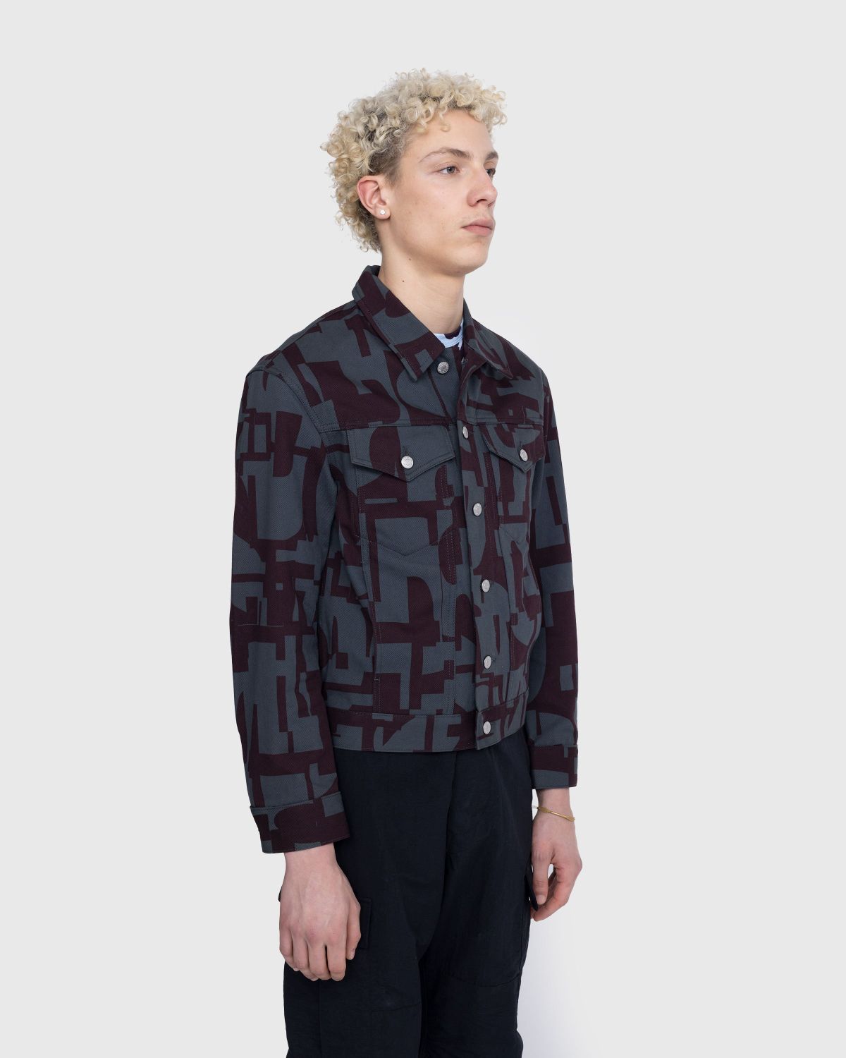 Dries van Noten – Vuskin Denim Jacket Multi - Outerwear - Black - Image 4