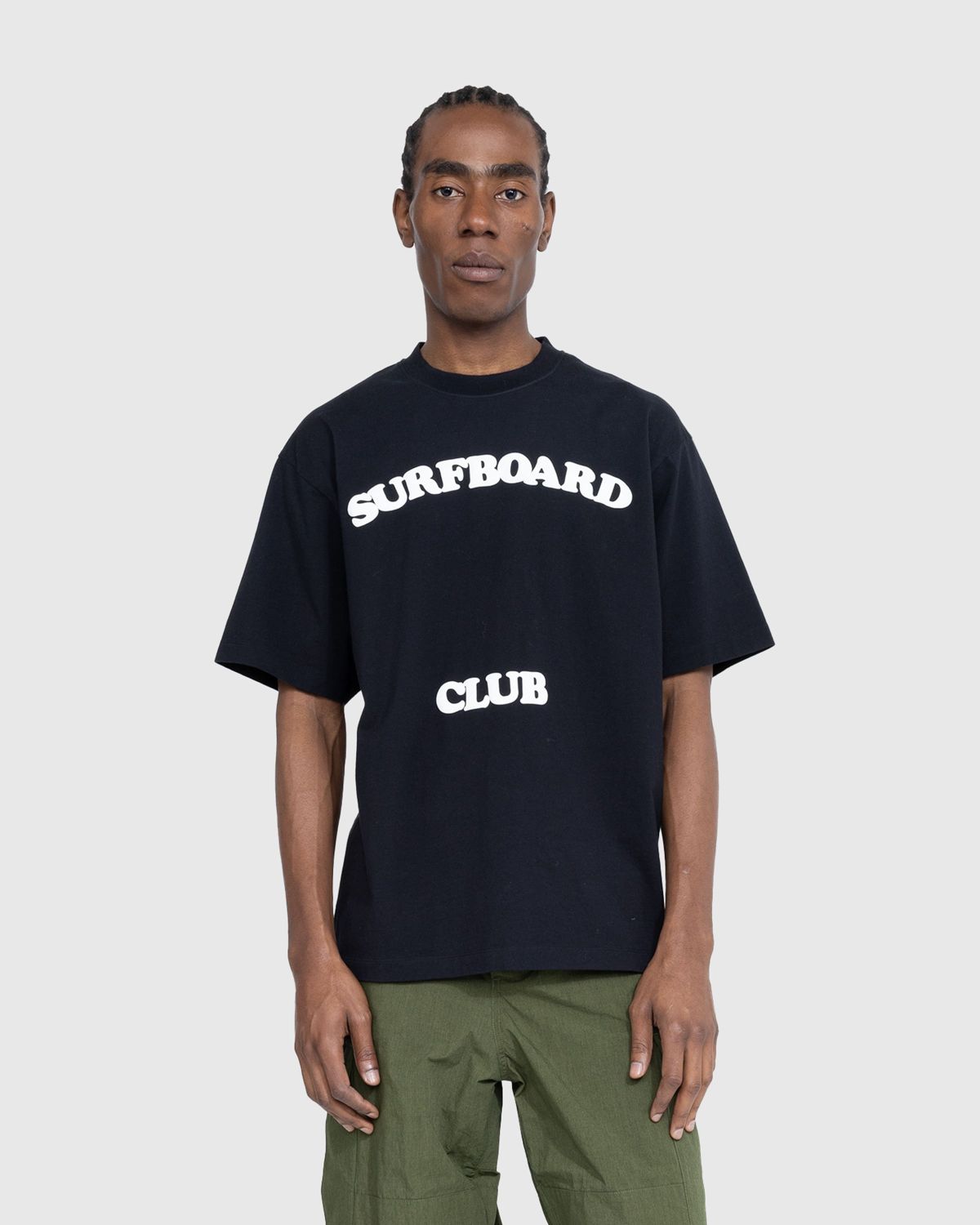 Stockholm Surfboard Club – Leaf Club T-Shirt Black - T-shirts - Black - Image 2