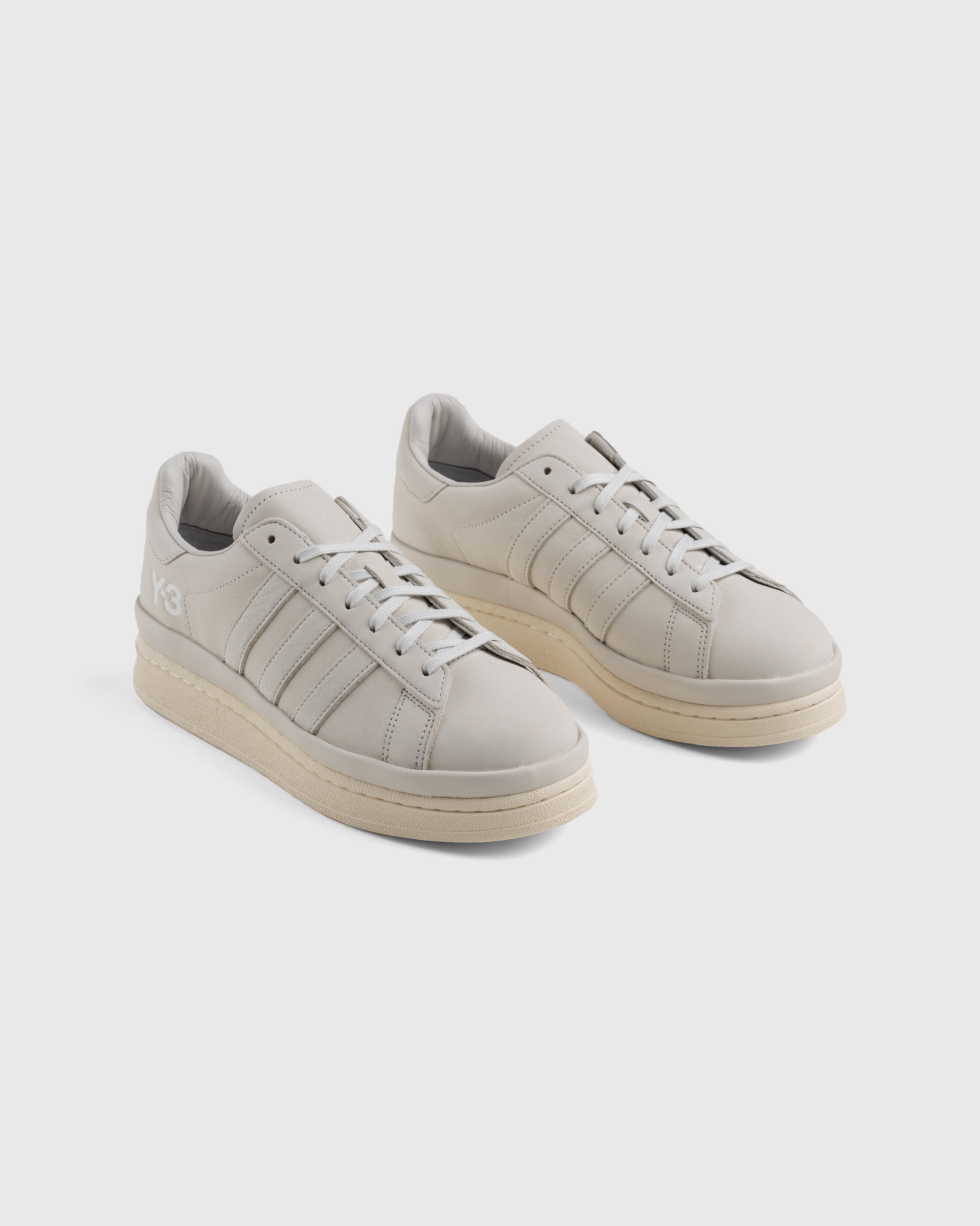 Y-3 – Hicho Grey/Cream - Sneakers - White - Image 4