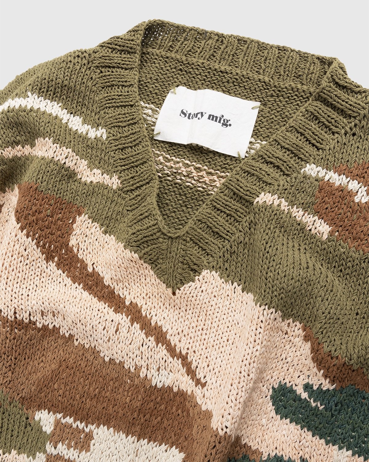 Story mfg. – Keeping Jumper Sweet Home - Knitwear - Brown - Image 3