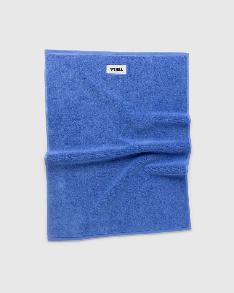 Tekla – Bath Mat Solid Clear Blue
