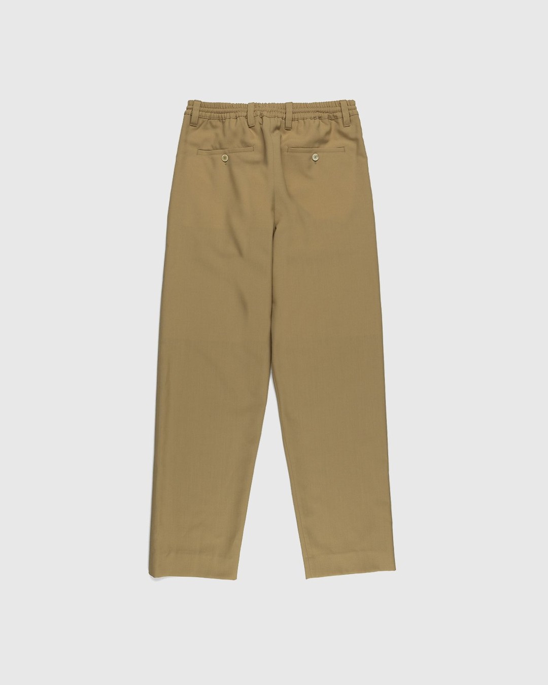 Marni – Tropical Wool Trousers Dijon - Trousers - Brown - Image 2