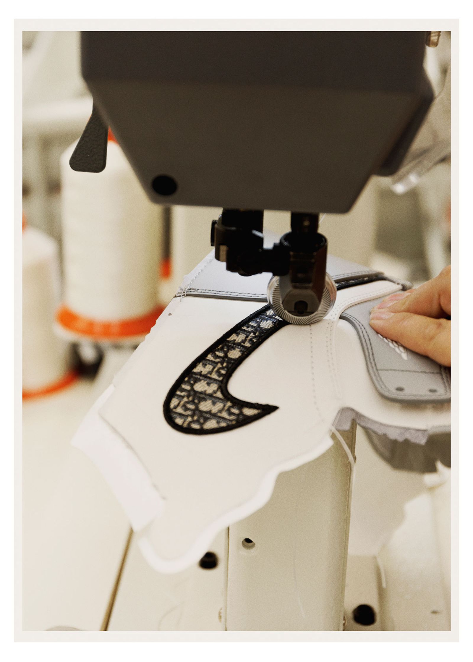 A look at the production process behind the Dior x Nike Air Jordan 1