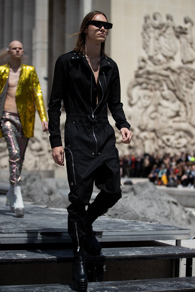 rick owens ss20 paris fashion week runway