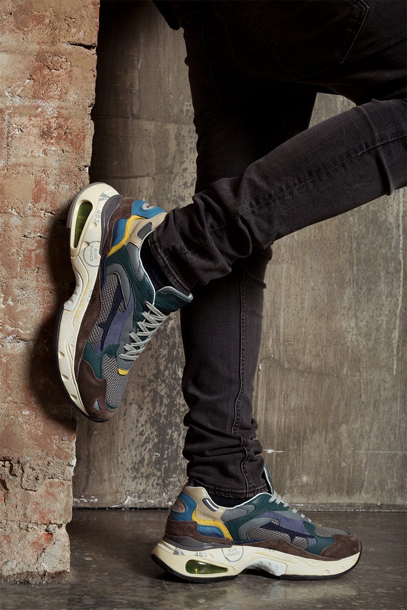 premiata sizey collection sharky sneaker sneakers