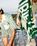 Vilebrequin x Highsnobiety – Logo Towel Sand - Towels - Green - Image 4