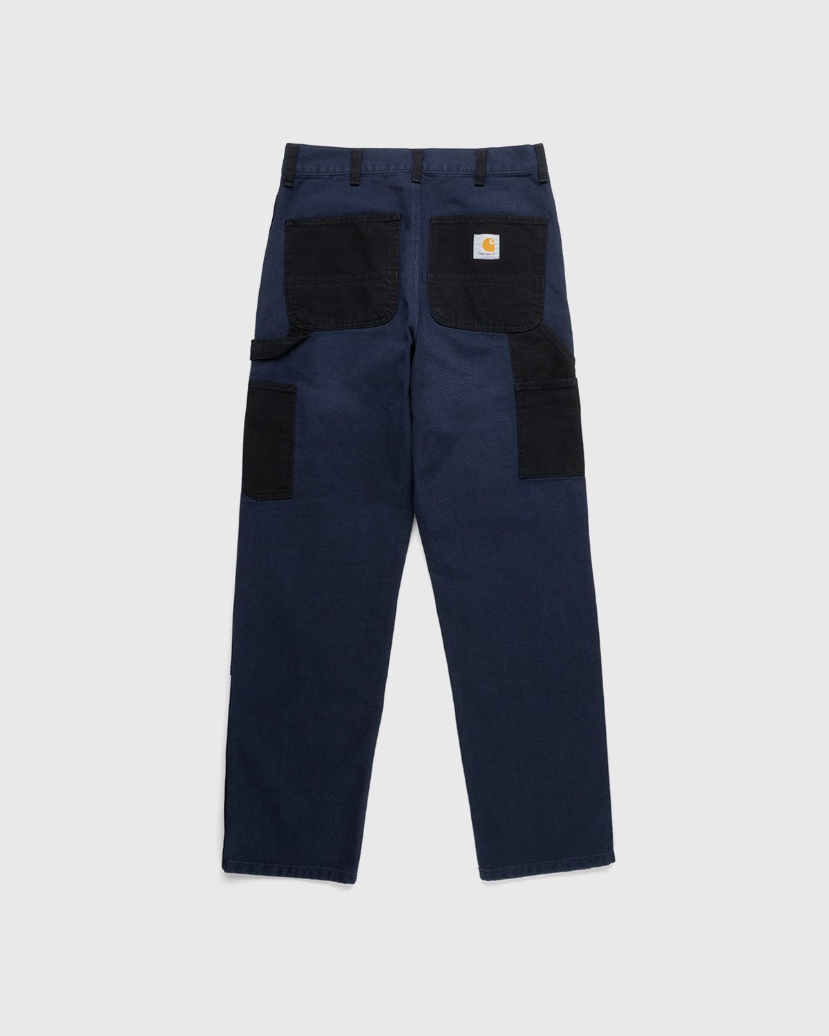 Carhartt WIP – Double Knee Pant Dark Navy - Pants - Blue - Image 2