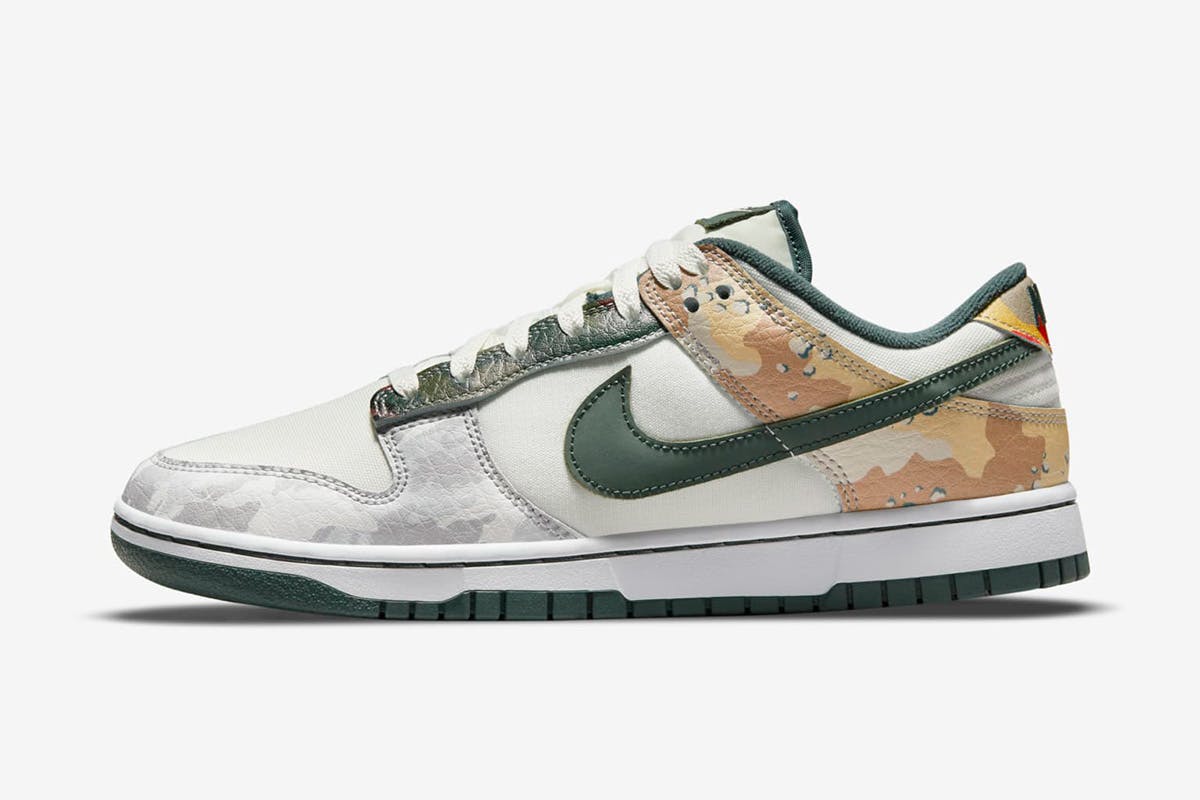 dunk low camo