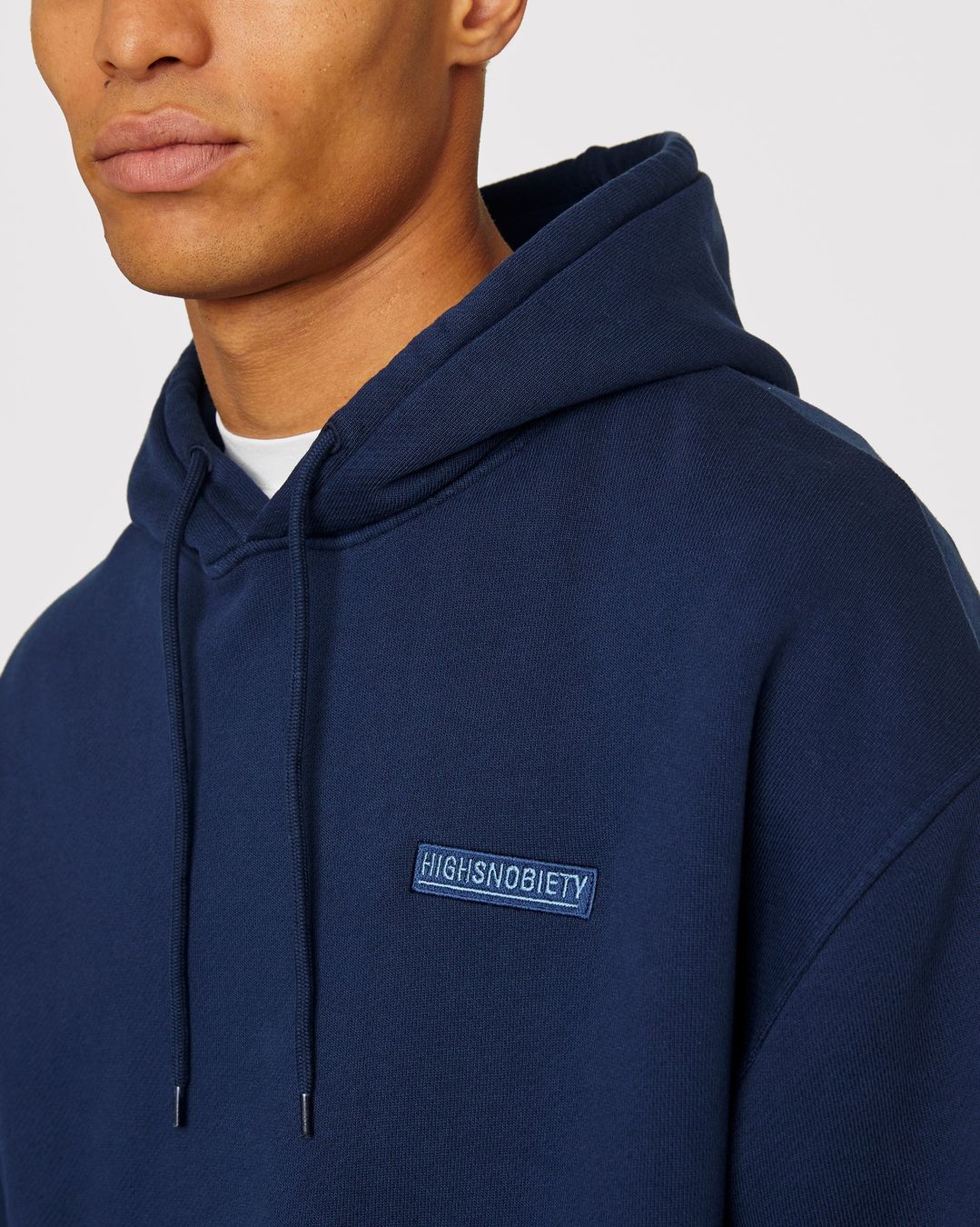 Highsnobiety – Staples Hoodie Navy | Highsnobiety Shop