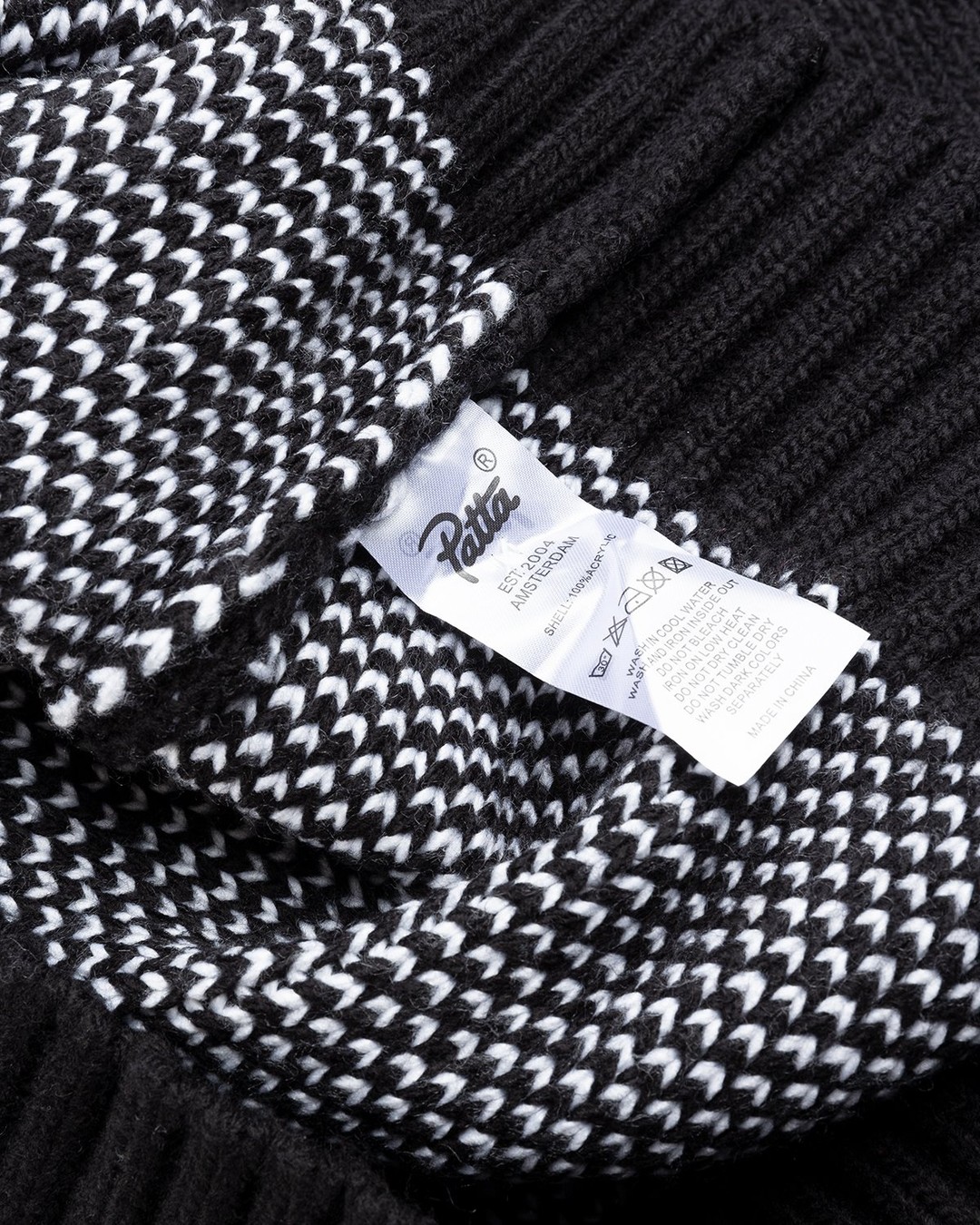 Patta – Roses Knitted Cardigan Black - Knitwear - Black - Image 6