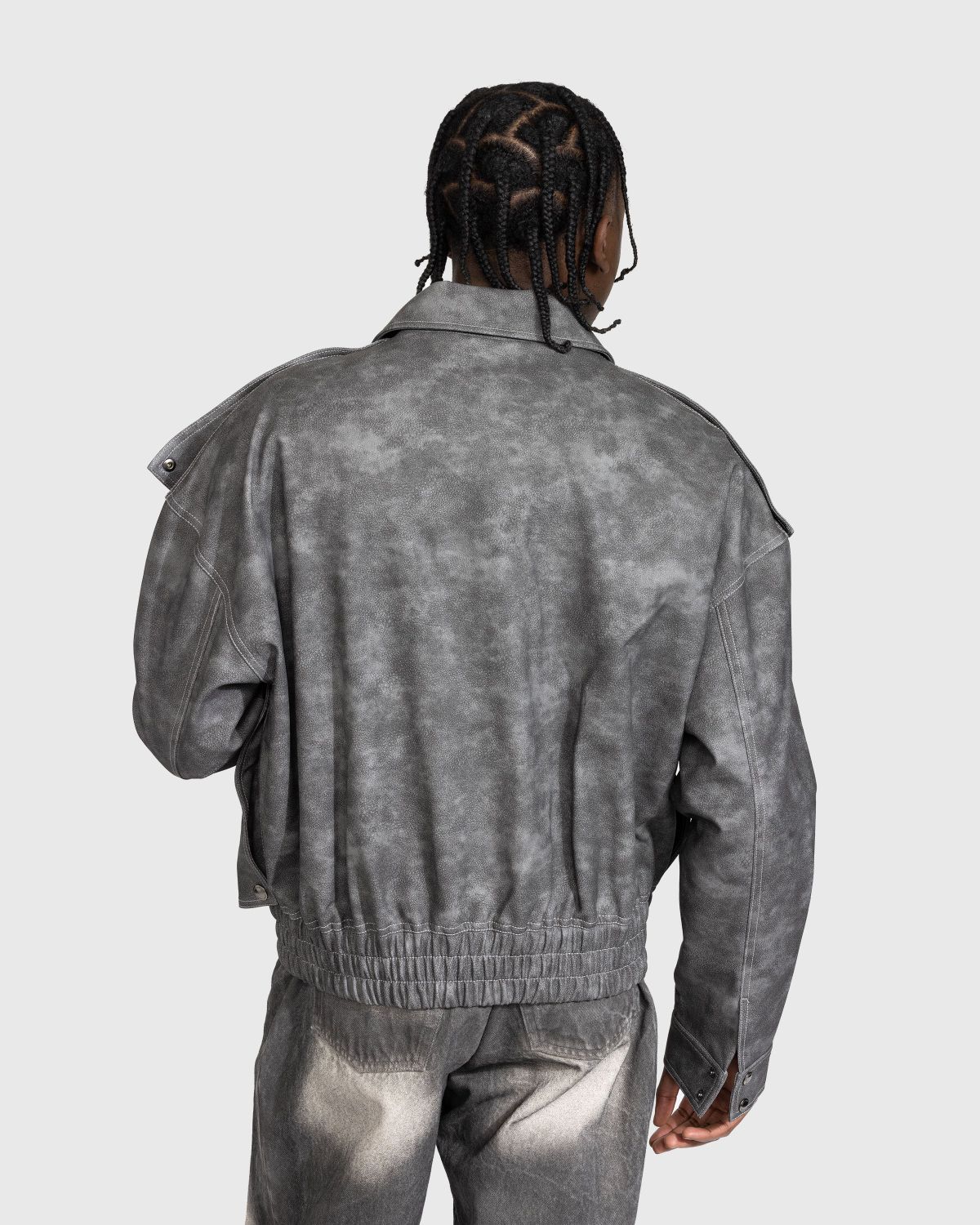 Y/Project – Snap Panel Bomber Jacket Grey | Highsnobiety Shop