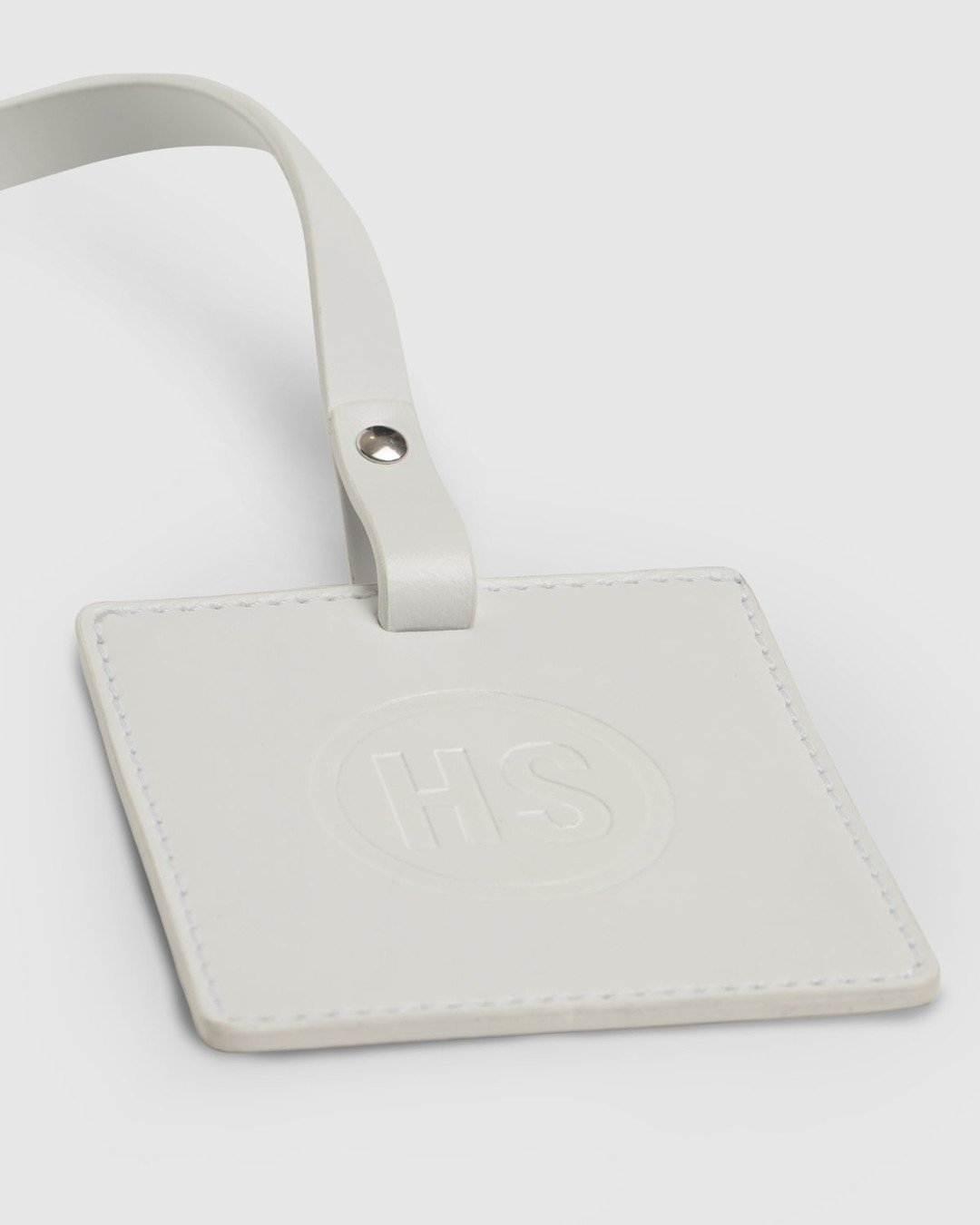 Maison Margiela – Logo Tag - Keychains - White - Image 4