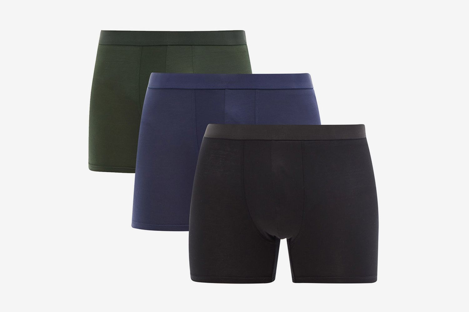 Lot de trois boxers en mélange de lyocell