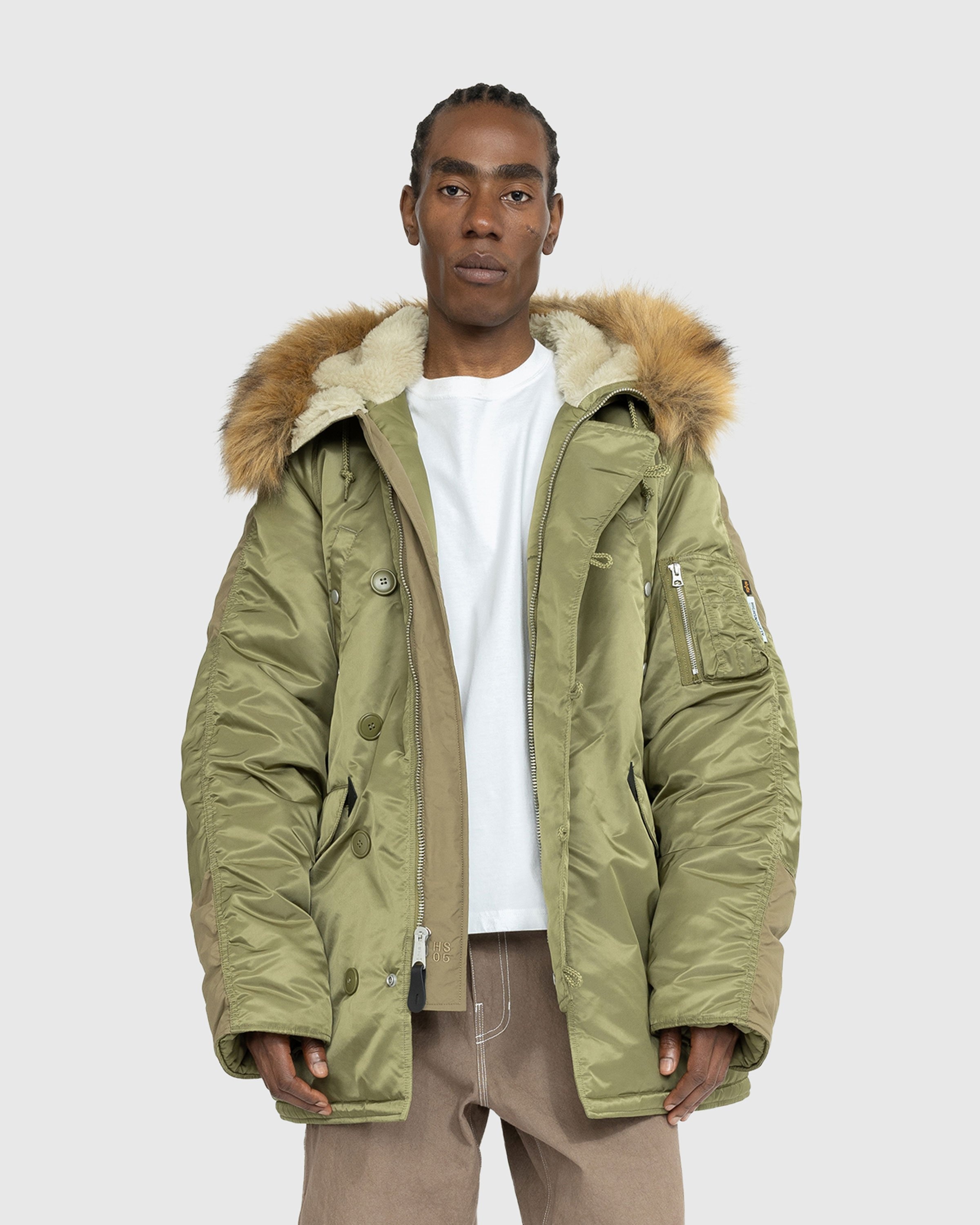 Alpha Industries x Highsnobiety – N3B Parka Olive Drab | Highsnobiety Shop