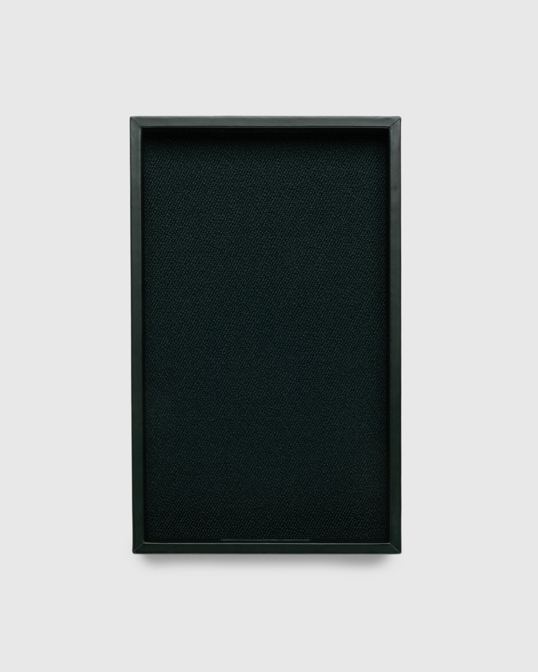 Kvadrat/Raf Simons – Leather Mirror Tray Green - Deco - Green - Image 1