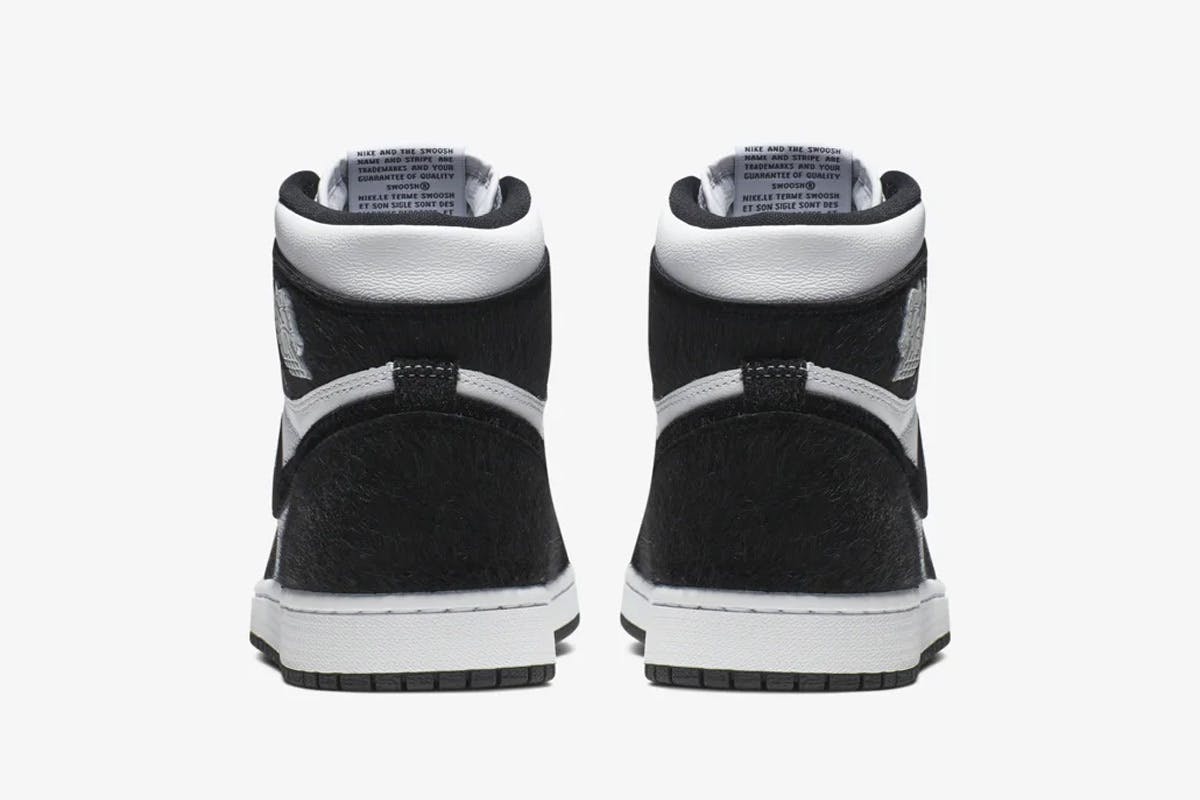 twist black and white jordans