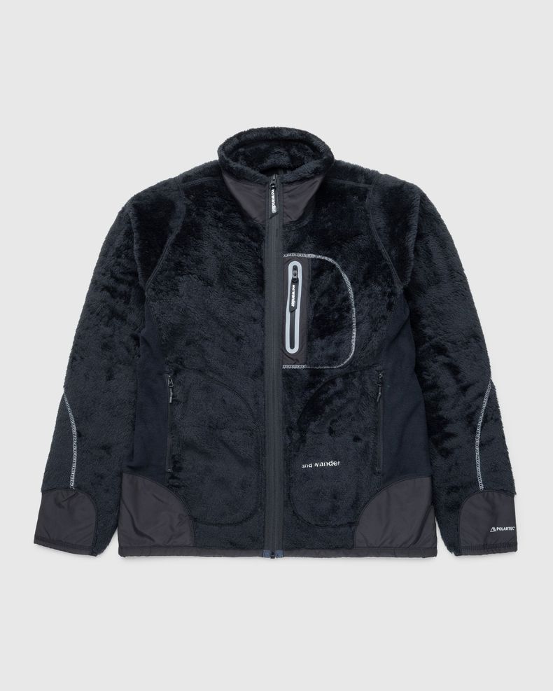 High Loft Fleece Jacket Black