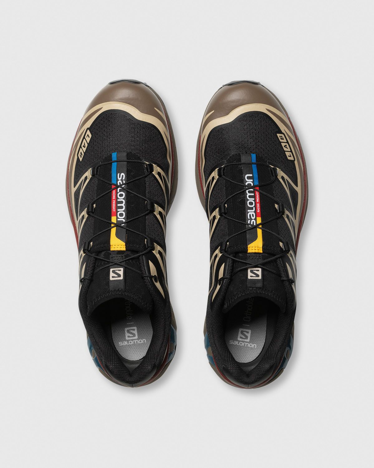 Salomon – XT-6 Black/Falcon/Cow Hide - Sneakers - Multi - Image 4