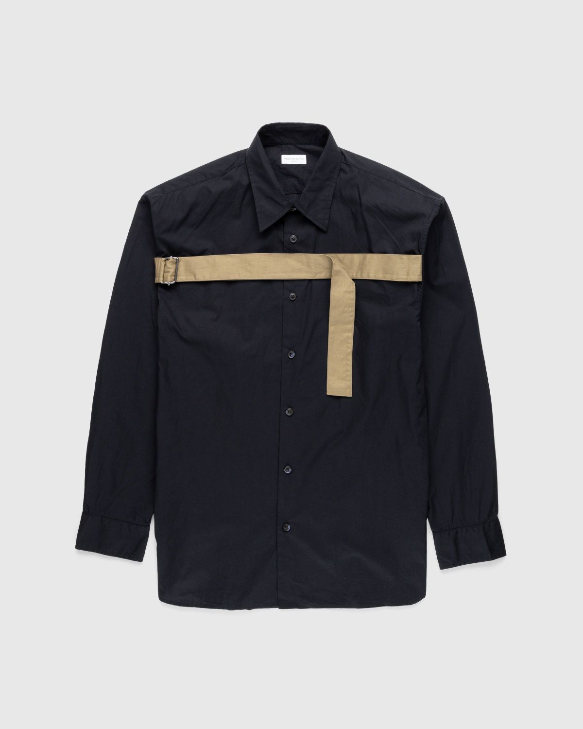 Dries van Noten – Croom Bis Shirt Black - Shirts - Black - Image 1