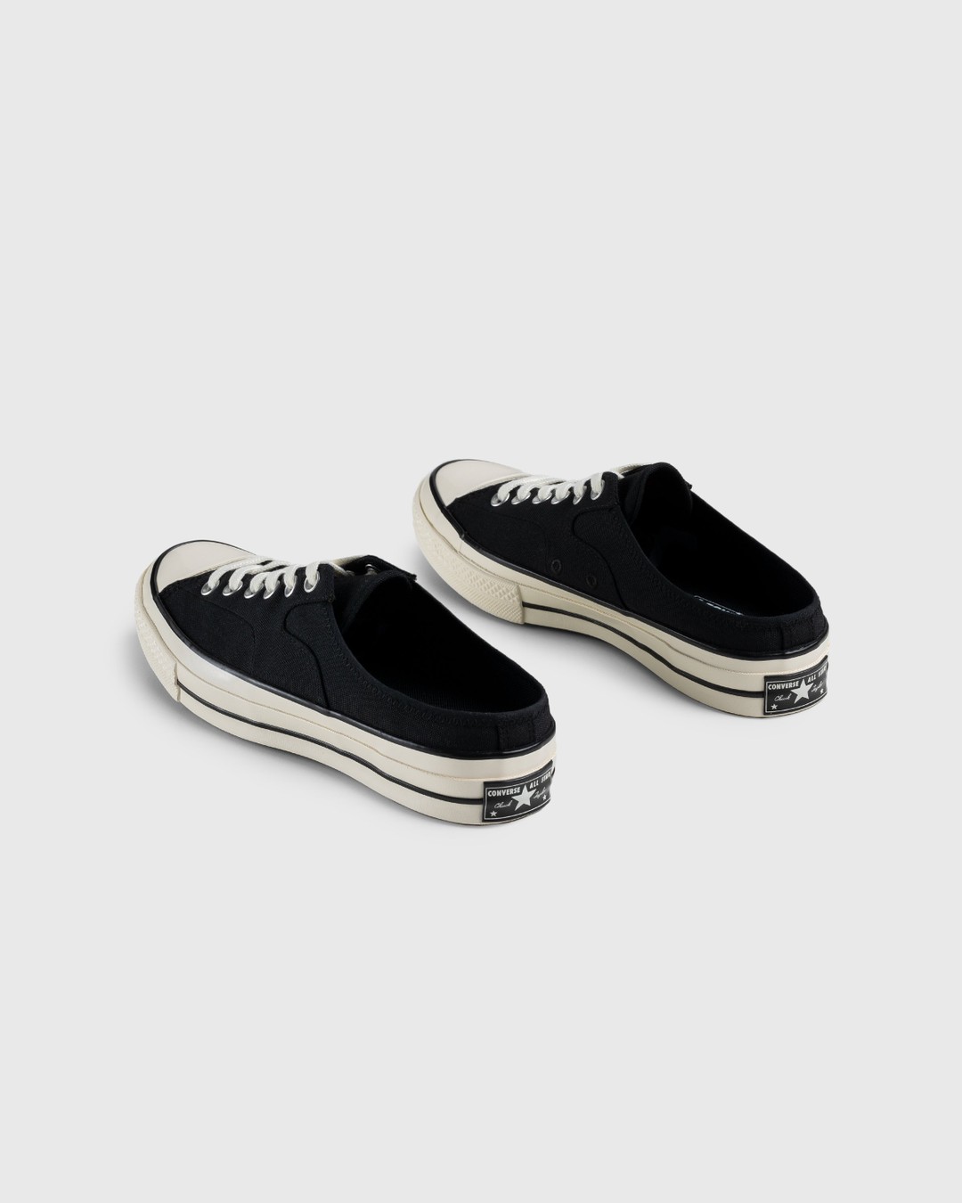 Converse – Chuck 70 Mule Slip Black/Black/Egret - Sneakers - Black - Image 4