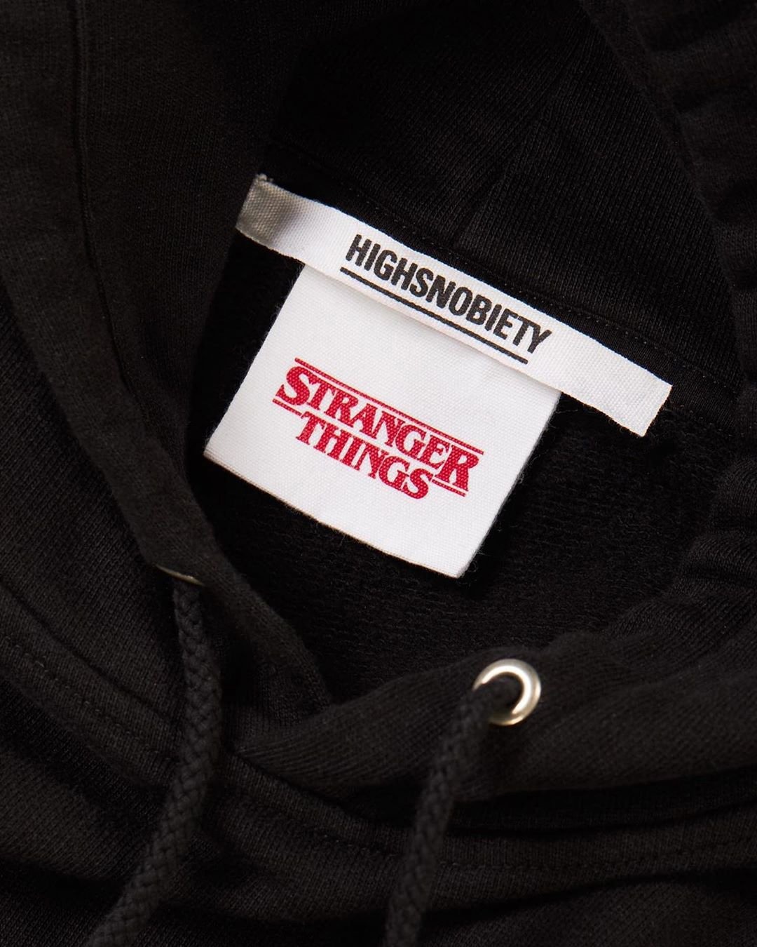 Highsnobiety – Stranger Things Ahoy Hoodie Black - Hoodies - Black - Image 4