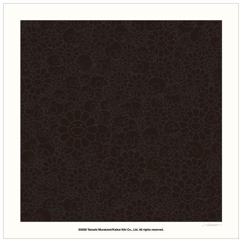 A preview of Takashi Murakami's Limited Edition Screen Print for Black Lives Matter