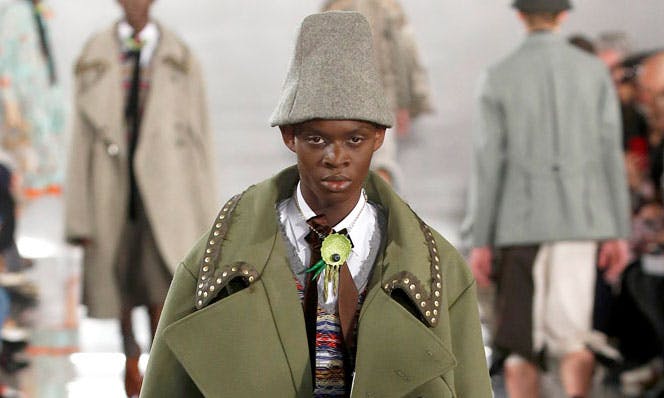 Maison Margiela Just Sent out an Aparagus for FW20