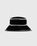 Suede Rickrack Hat Black