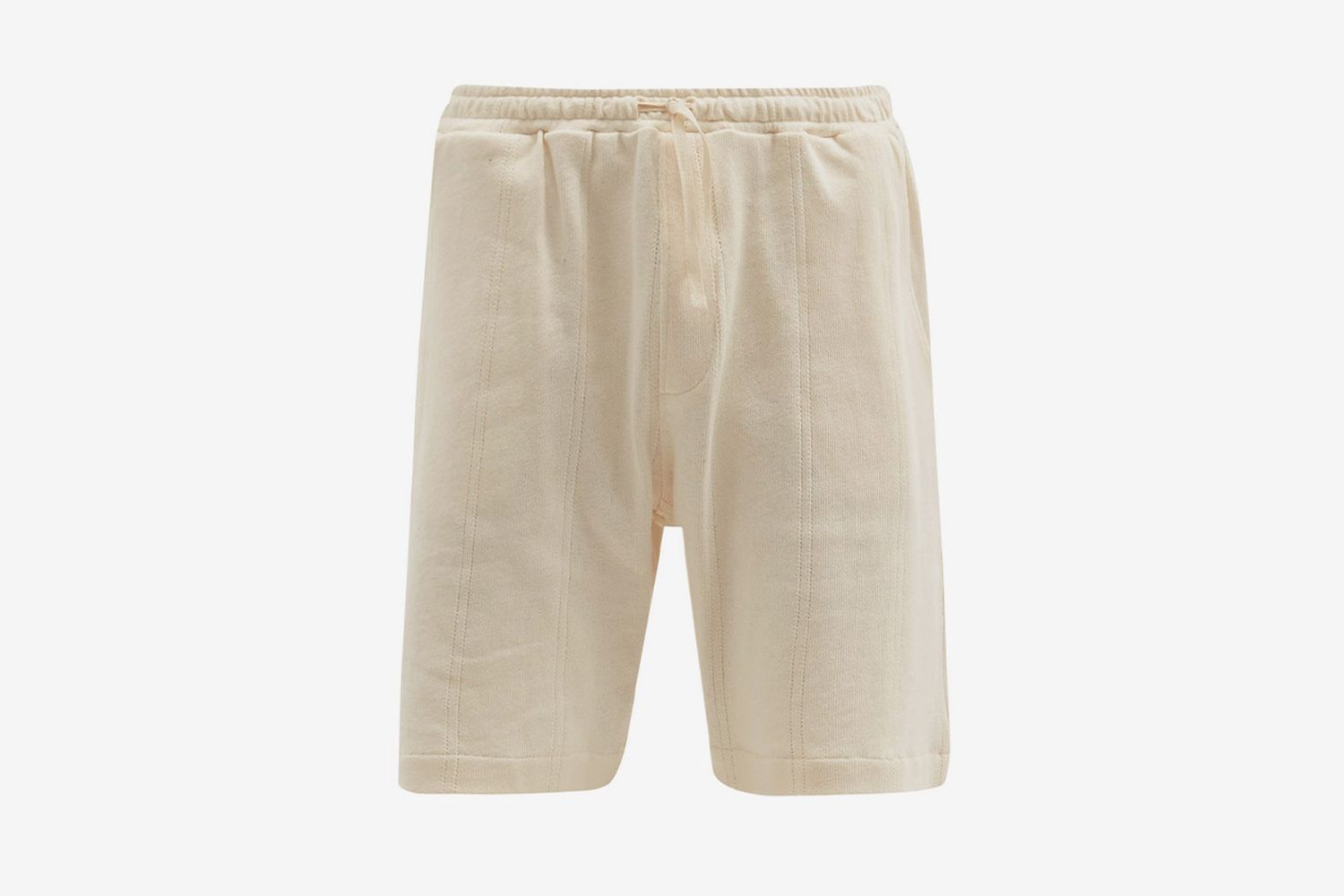 Weston Striped Organic-Cotton Jersey Shorts