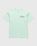 Carhartt WIP – Leaving Earth T-Shirt Pale Spearmint/Black - T-shirts - Green - Image 1