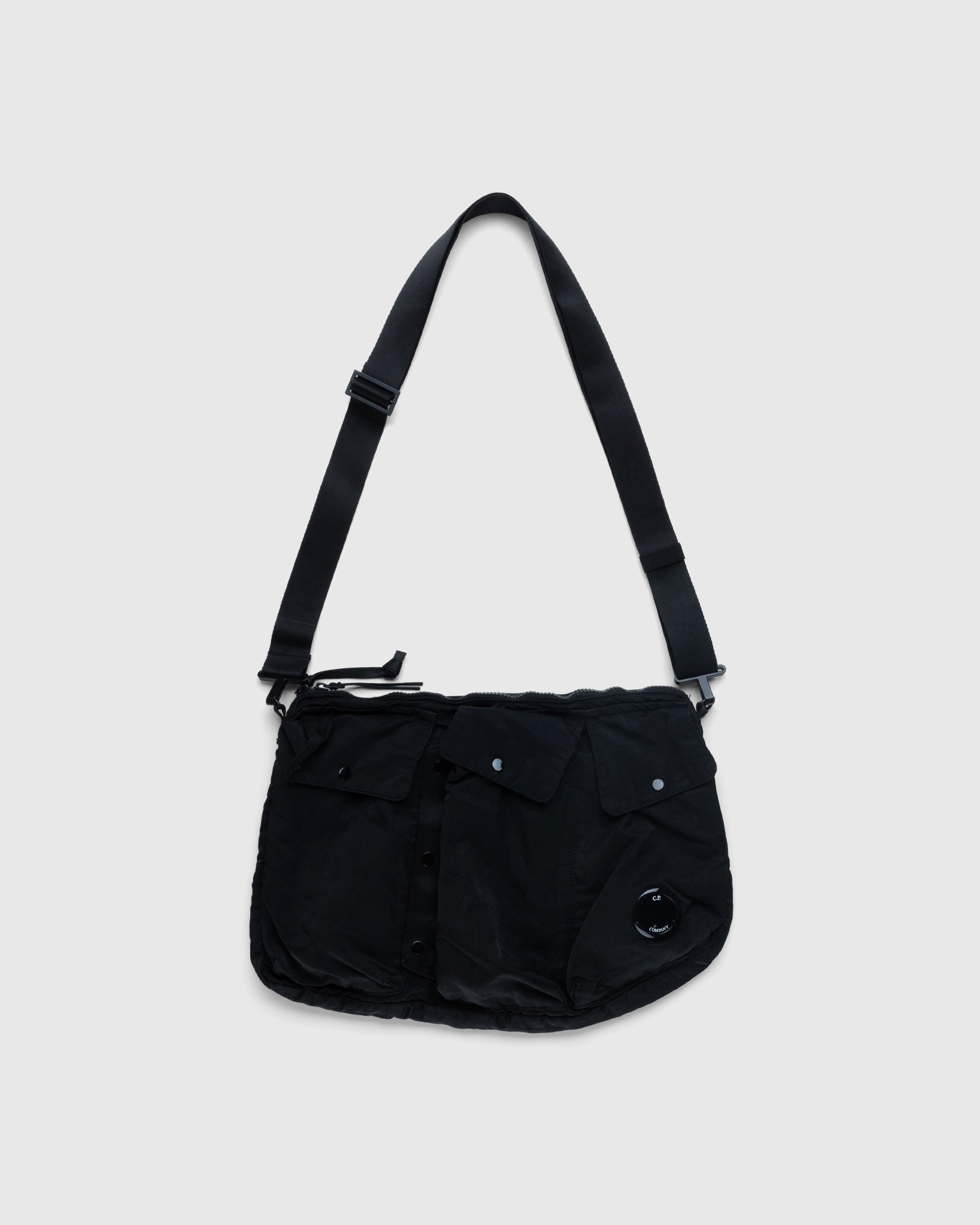 C.P. Company – Nylon B Utility Pack Black - Bags - Black - Image 1