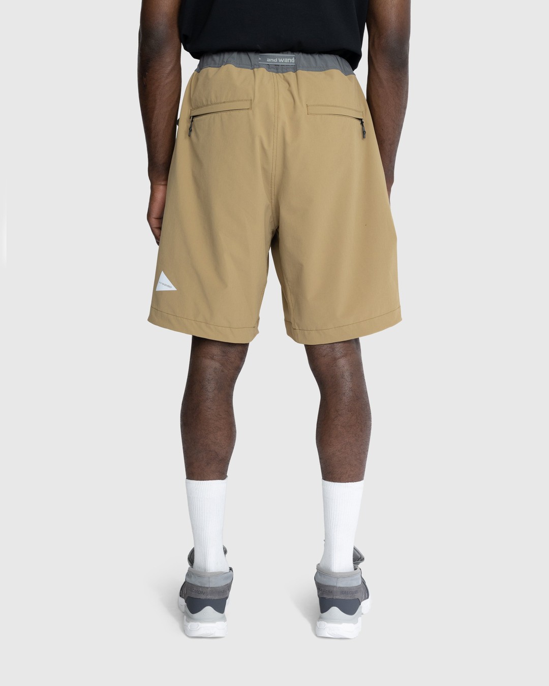 And Wander – Trek Shorts Beige