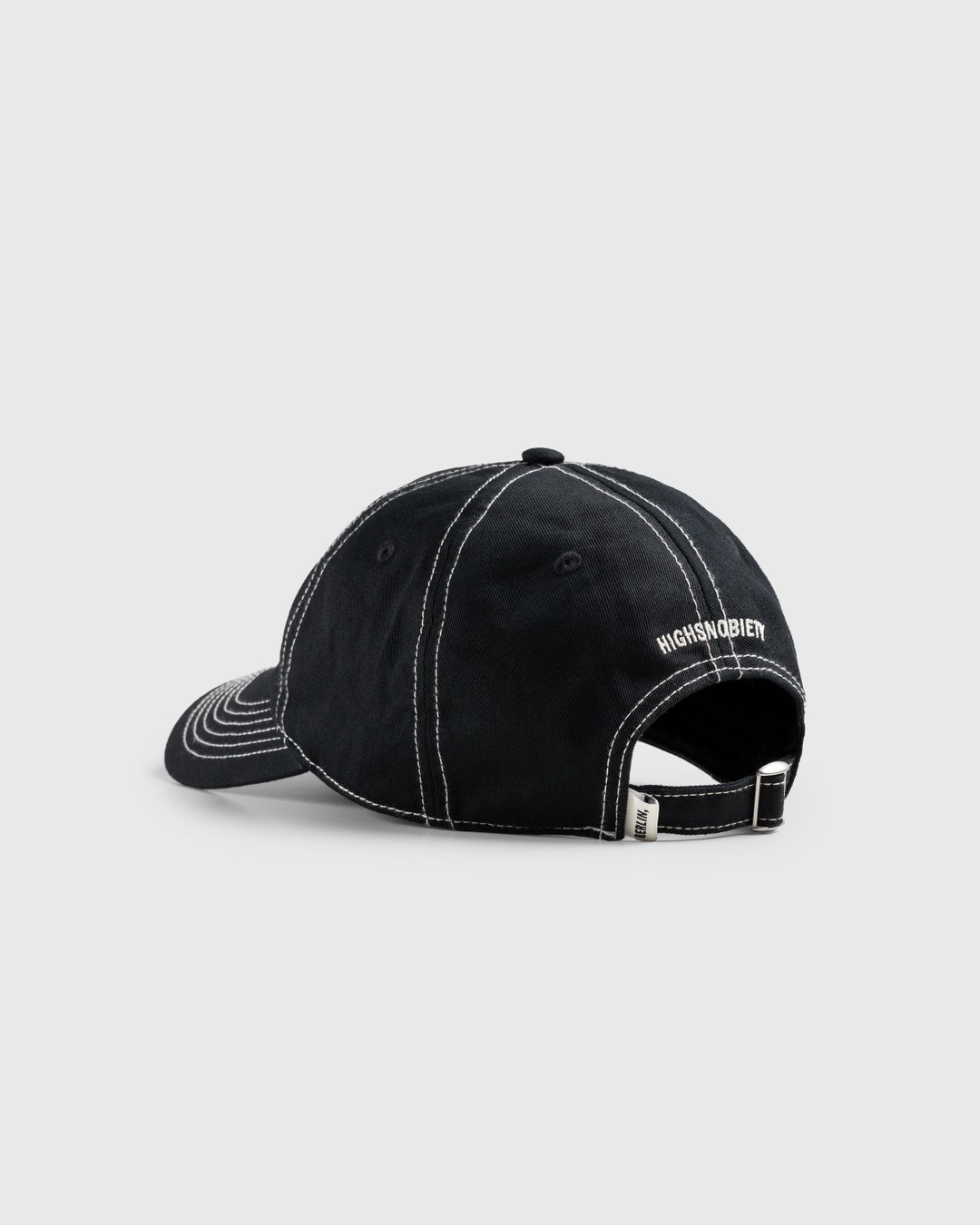 Neue Nationalgalerie x Highsnobiety – BERLIN, BERLIN 3 Cap Black - Hats - Black - Image 3