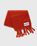 Jil Sander – Woven Scarf Red - Scarves - Red - Image 1