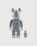 Medicom – Be@rbrick Tom Flocky 100% and 400% Set Grey - Toys - Grey - Image 2
